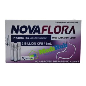 Probiotic Bacillus Clausii (NOVA FLORA) 5mL 10 Bottles