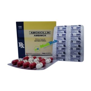 Amoxicillin (AMBIMOX) 500mg Capsule 100's